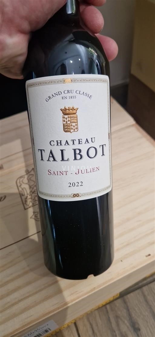 Bordeaux Saint-Julien Grand Cru Château Talbot 2022