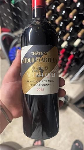 Bordeaux Pessac-Léognan Grand Cru Château Latour-Martillac 2022