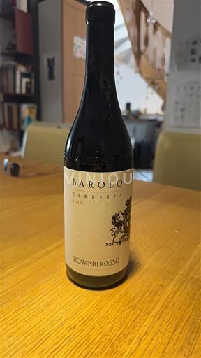 Piëmont Barolo Giovanni Rosso Cerretta 2018
