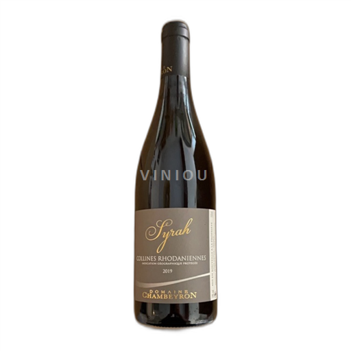Alpy a Rhonské oblasti Rhodanské pahorkatiny Domaine Chambeyron Syrah 2019