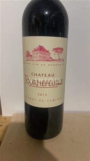 Bordéus Lalande-de-Pomerol Château Tournefeuille 2013
