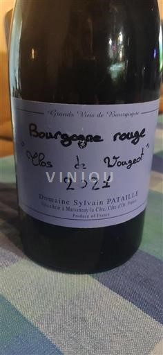 Bourgondië Clos-de-vougeot Grand Cru Domaine Sylvain Pataille Clos de Vougeot 2021