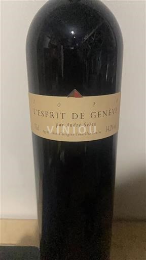 Genève Không được chỉ định André Sereux L'Esprit de Genève 2020