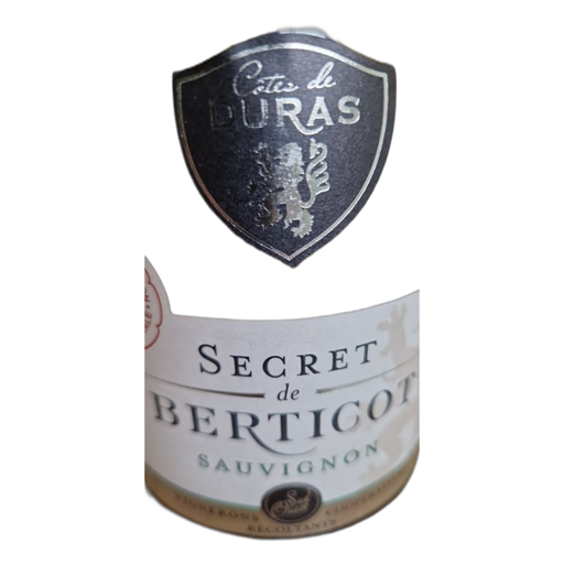 Sudoeste Côtes de Duras Berticot Secret de Berticot 2022