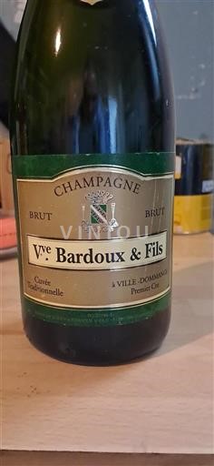 Champagne Premier Cru Veuve Bardoux & Fils Traditionnelle Ikke årgangsbestemt