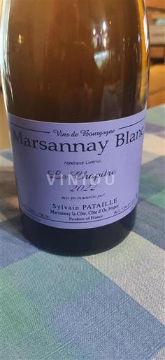 Bourgondië Marsannay Sylvain Pataille Le Chapitre blanc 2022