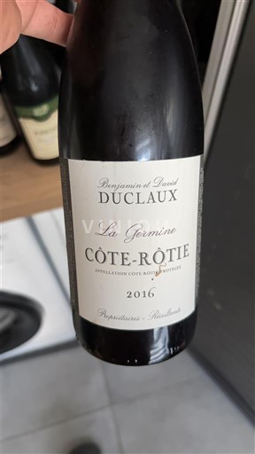 Valle del Ródano Côte-rôtie Duclaux La Germine 2016