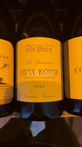 Vallée du Rhône Côte-rôtie Duclaux La Germine 2015