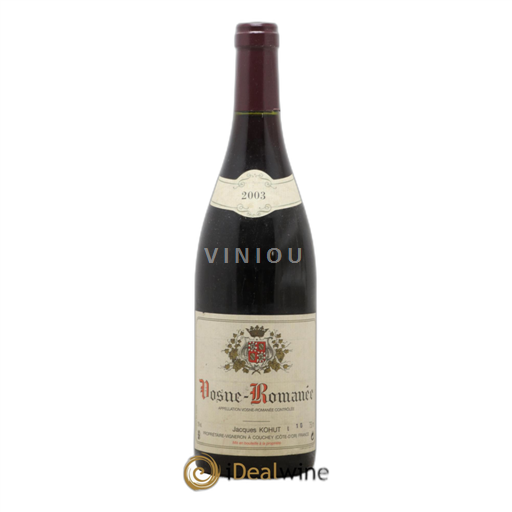 Bourgogne Vosne-Romanée Jacques Kohut 2003