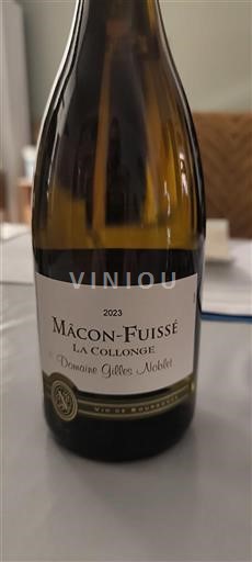 Borgogna Mâcon e Mâcon-Villages Domaine Gilles Noblet La Collonge 2023