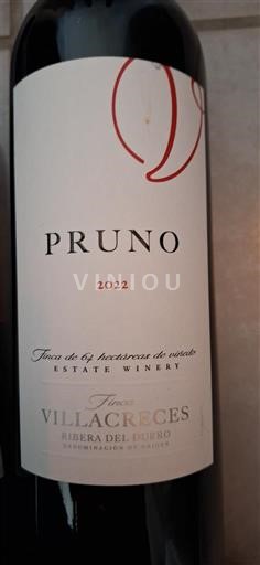 Castilia și León Ribera del Duero Finca Villacreces Pruno 2022