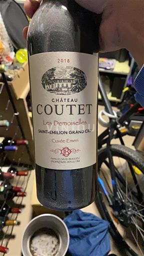 Bordeaux Saint-Émilion Grand Cru Grand Cru Coutet Les Demoiselles 2018