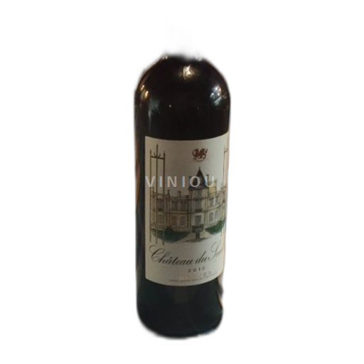 Vin Rouge sec Château Seuil 2012 France Bordeaux Graves AOC
