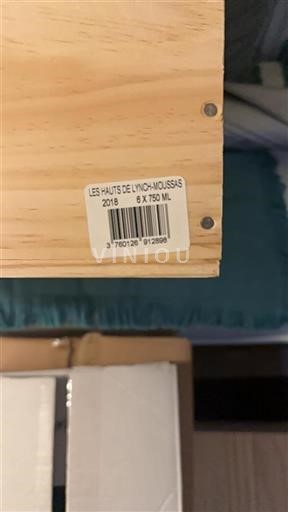 Bordeaux Pauillac Château Lynch-Moussas Les Hauts de Lynch-Moussas 2018
