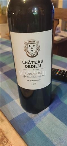 Burdeos Bordeaux Château Dedieu 2019