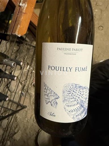 Loire-dalen Pouilly-fumé Pauline Pabiot Silex 2023