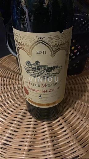 Burdeos Montagne-Saint-Émilion La Fleur Montagne 2001