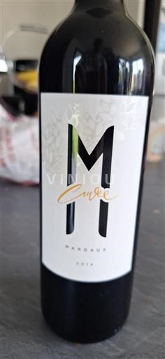 Bordeaux Margaux Cuvée M 2014
