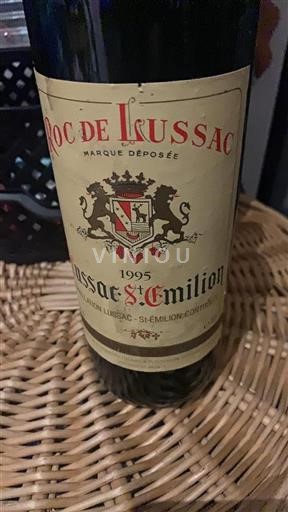 Burdeos Lussac-Saint-Émilion Roc de Lussac 1995
