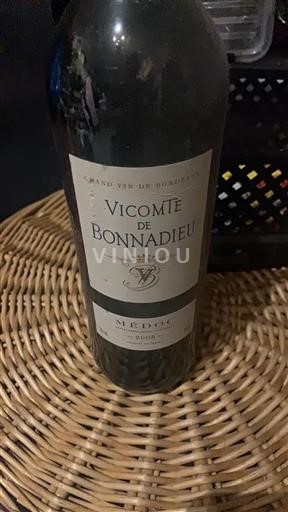 Bordeaux Médoc Vicomte de Bonnadieu 2005