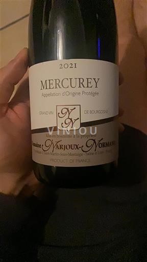 Burgundy Mercurey Domaine Narjoux-Normand 2021