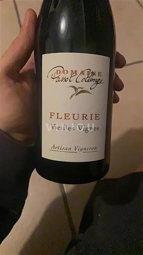 Beaujolais Fleurie. Domaine Passot Collonge Vieilles Vignes 2019