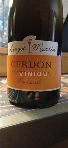 Savoie ja Bugey Bugeyn viinialue Lingot Martin Cerdon - Poulsard Ei vuosikertaa