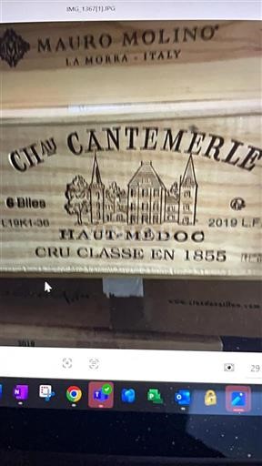 Bordeaux Haut-Médoc Grand Cru Château Cantemerle 2019