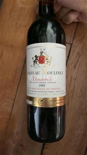 Burdeos Pomerol Château Moulinet 1995