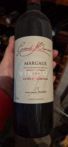 Burdeos Margaux Grand Moment d'Exception 2016