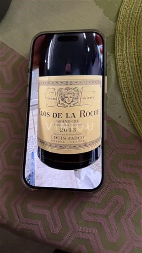 Borgoña Clos-de-la-roche Grand Cru Louis Jadot 2013