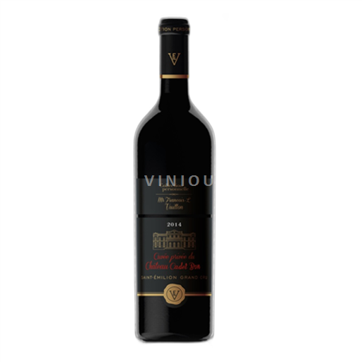 Vin Rouge sec Collection privée François-Louis Vuitton Château Cadet-Bon 2015 France Bordeaux Saint-Émilion Grand Cru AOC
