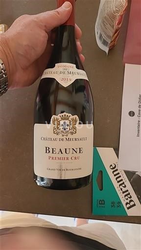 Bourgogne Beaune Premier Cru Château Meursault 2013