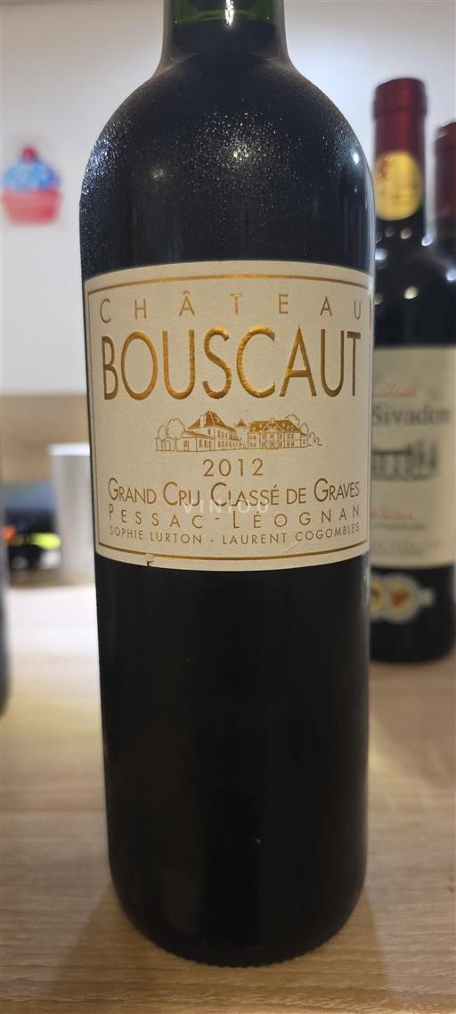 Burdeos Pessac-Léognan Grand Cru Château Bouscaut 2012