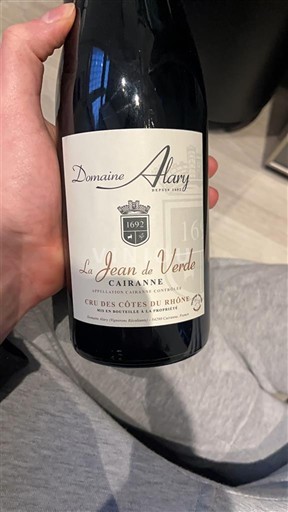 Vale do Ródano Cairanne Domaine Alary La Jean de Verde 2021