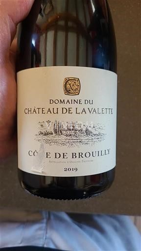 Beaujolais Côte-de-Brouilly Château Lavalette 2019