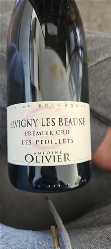 Burgundi Savigny-lès-Beaune Premier Cru Antoine Olivier Les Peuillets 2019