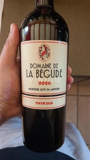 Vin Rouge sec Thyrsus Domaine La Bégude 2020 France Provence Bandol AOC