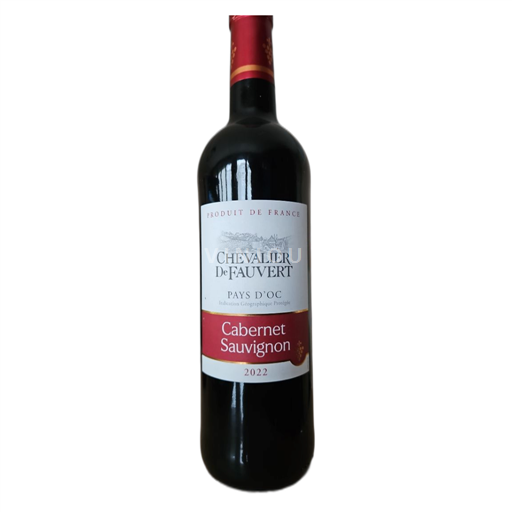 Languedoc-Roussillon Pays d'Oc Chevalier de Fauvert Cabernet Sauvignon 2022