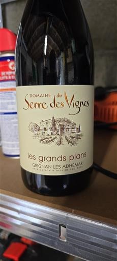 Lugina e Ronës Grignan-les-Adhemar Domaine Serre des Vignes Les Grands Plans 2023