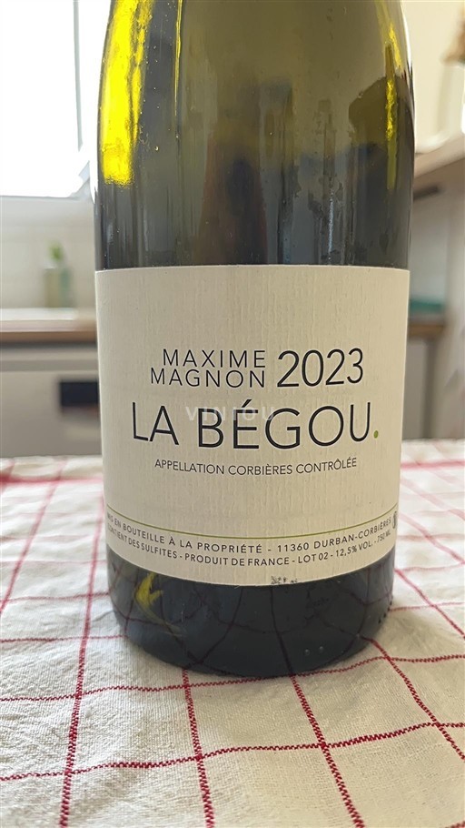 Languedoc Corbières Maxime Magnon La Bégou 2023