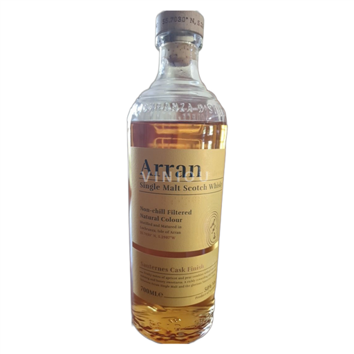 Arran the sauterne cask finish Arran 10a Escócia Terras Altas Highlands