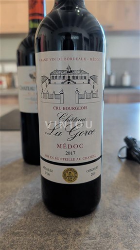 Bordeaux Médoc Château La Gorce 2017