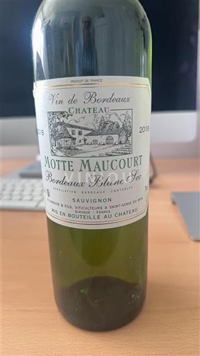 Burdeos Bordeaux Motte Maucourt 2018