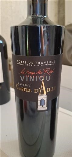Provence Côtes-de-Provence Bastide Castel Aille Le Rouge des Rosé Prestige Não Sazonado