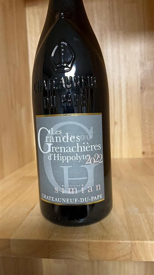 Valle del Rodano Châteauneuf-du-Pape Château Simian Les Grandes Grenachières d'Hippolyte 2022