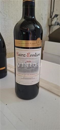 Bordeaux Saint-Émilion La Cave Augustin Florent 2020