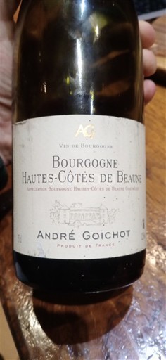 Бургундія Не вказано André Goichot Без вінтажу