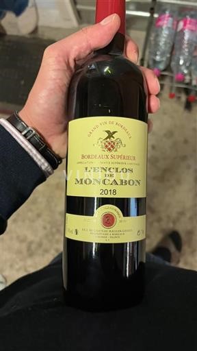 Bordeaux Bordeaux Supérieur L'Enclos de Moncagon 2018