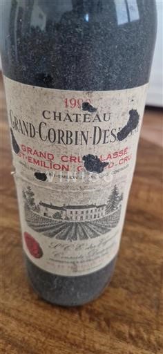Bordeaux Saint-Émilion Grand Cru Château Grand-Corbin-Despagne 1982